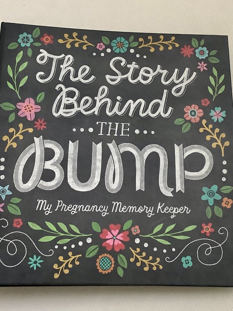 The Story Behind The Bump Pregnancy Memory Keeper Book